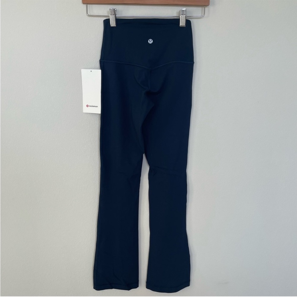 NWT Lululemon Align High-Rise Mini-Flared Pant 32” True Navy Size 4 - Picture 3 of 8